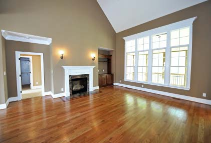 Wood Flooring can renew a tired room