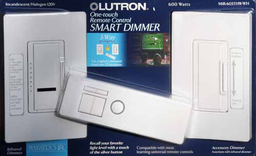 Lutron Remote Control Dimmers